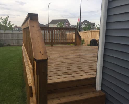 deck-new-paint in calgary