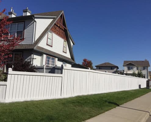 Calgary home-exterior-fence-painting